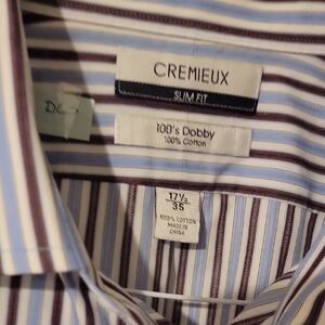 Men's Striped Dress Shirt